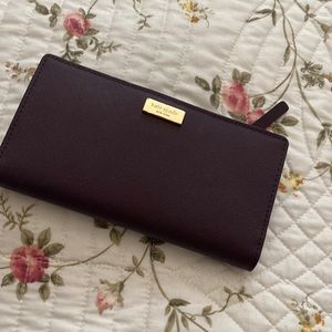 Maroon Kate Spade Wallet